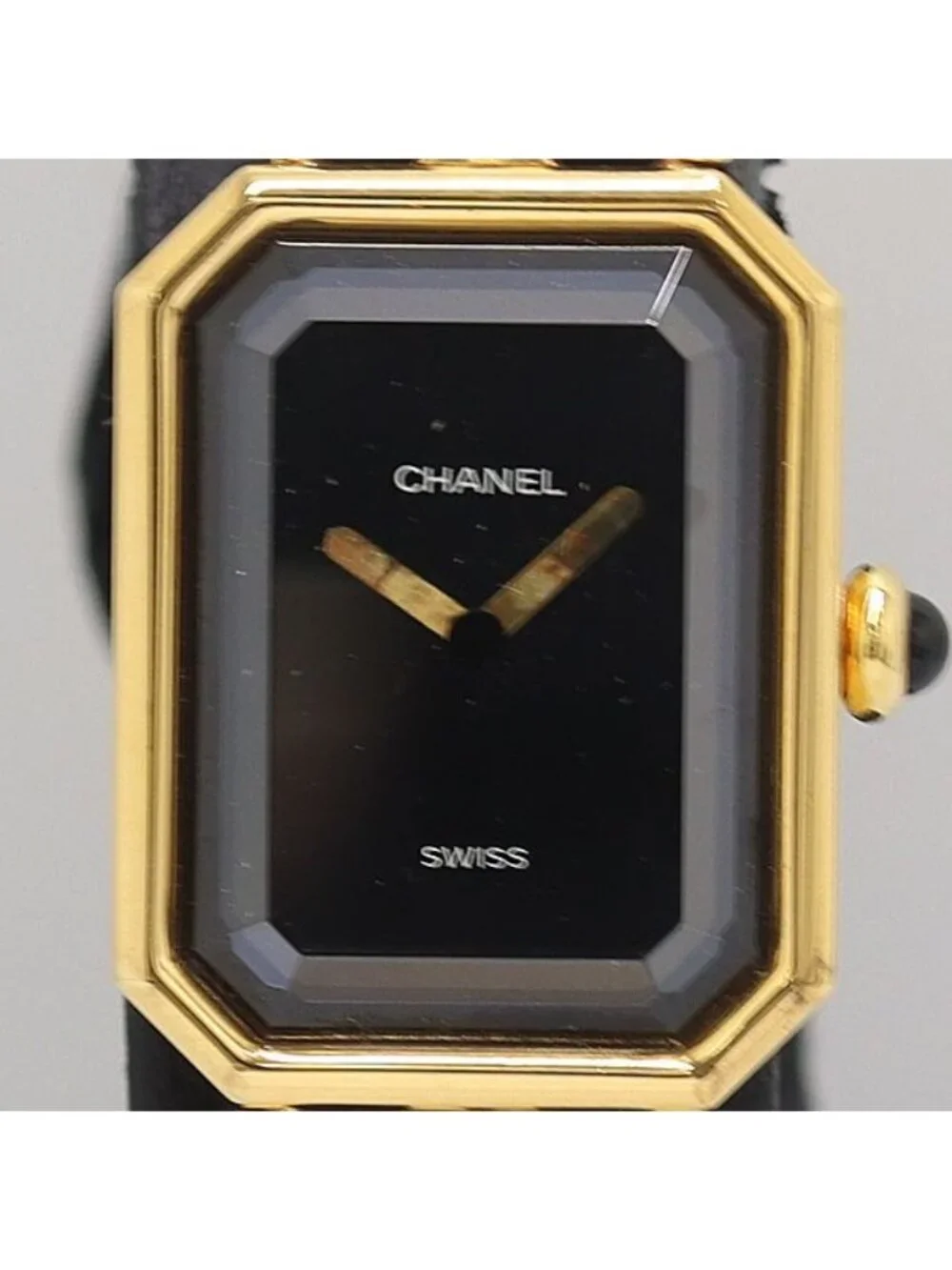 Chanel Premiere Lqz Black Dial Watch 8 Dit Myt
